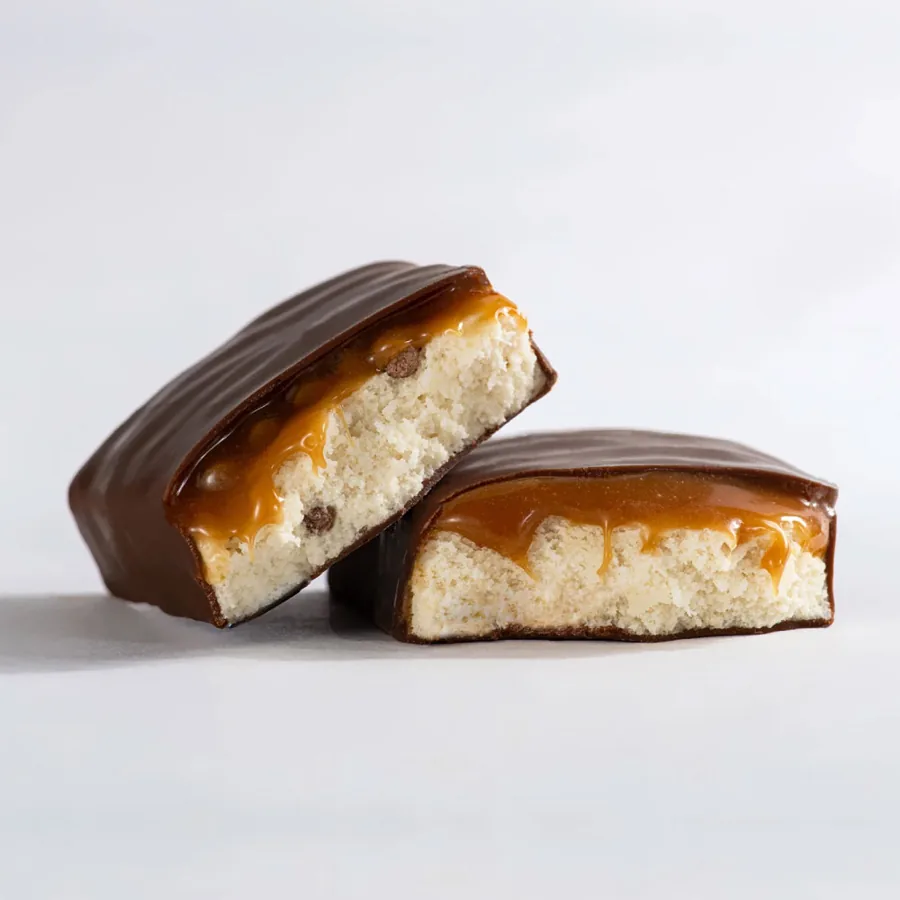 Caramel Cream: cross-section, caramel cream