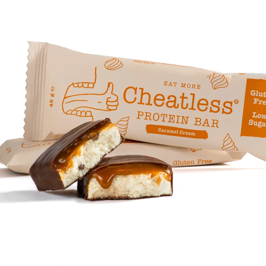Creamy Caramel: cross-section with caramel