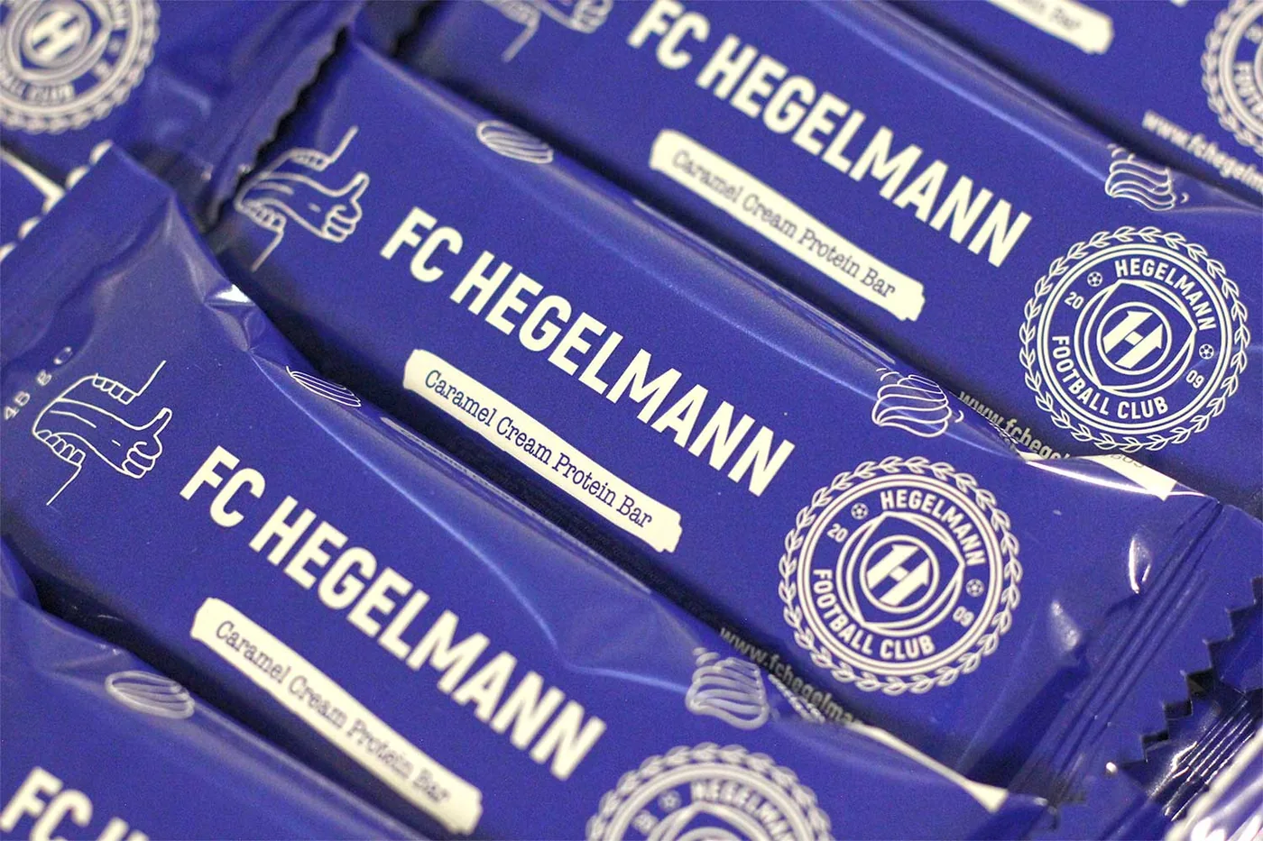 FC Hegelmann bars, close up